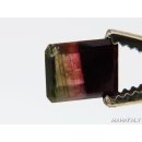 T169 polychromer Madagaskar Turmalin facettiert. 4,45 Carat.