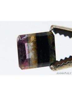 T174 polychromer Madagaskar Turmalin facettiert. 4,00 Carat.
