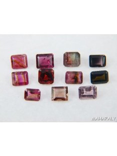 polychrome Madagaskar Turmaline facettiert im LOT. 14,10...