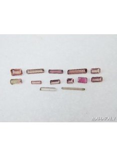 polychrome Madagaskar Turmaline facettiert im LOT. 7,20...