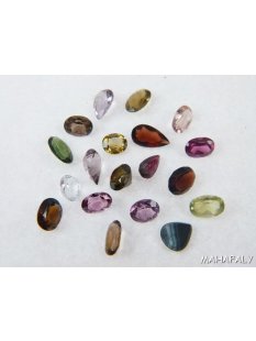 polychrome Madagaskar Turmaline facettiert im LOT. 25,00...