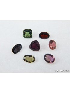 polychrome Madagaskar Turmaline facettiert im LOT. 14,50...
