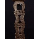 AL117 original AloAlo Grabstele der Sakalava oder Mahafaly antik 2 Totenv&ouml;gel 140 cm ca. 1920