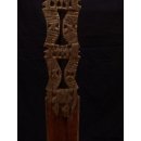 AL117 original AloAlo Grabstele der Sakalava oder Mahafaly antik 2 Totenv&ouml;gel 140 cm ca. 1920