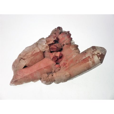 KS19 Kristall Stufe H&auml;matit Quarz 1510 g