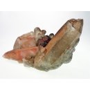 KS19 Kristall Stufe H&auml;matit Quarz 1510 g