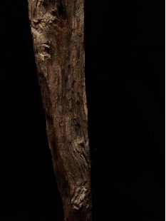 AL51 original AloAlo Grabstele der Mahafaly antik Marsmensch 165 cm ca. 1920