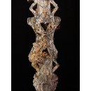 AL26 original AloAlo Grabstele der Mahafaly antik Pirogge mit Besatzung 200 cm ca. 1900