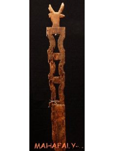 AL85 AloAlo Wandstele Zebu 1970 = 125 cm