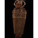 AL54 original AloAlo Grabstele der Mahafaly antik Freundespaar 155 cm ca. 1920