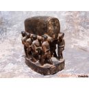 AL81 Sockel AloAlo Grabstele Begr&auml;bniszeremonie 1965 = 225 cm