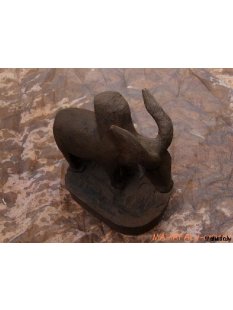 AL82 Sockel AloAlo Grabstele Zebu 1965 = 220 cm