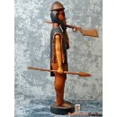 MF009 Kriegerskulptur der Bara 1975  echt Palisanderholz = 80 cm