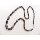 Hornkette Konstanze grau matt 65 cm = Code G