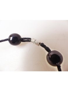 Horn Anh&auml;nger Adamina Patchwork rund 6 cm = Code D