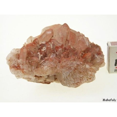 KS42 Bergkristall H&auml;matit Quarz 514 g