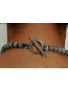 Hornkette Kagemaru matt poliert  57 cm = Code G