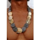 Hornkette Kagemaru matt poliert  57 cm = Code G