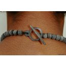 Hornkette Kagemaru matt poliert  57 cm = Code G