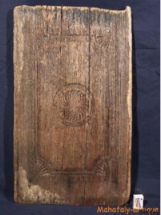 Zafimaniry Fensterladen Artefakt 82 x 46 cm. ca. 1935 AF28