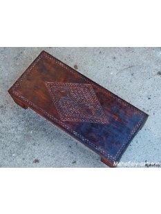 Zafimaniry Sitzbank lang aus Palisanderholz 50 cm. MF69 ca. 1940