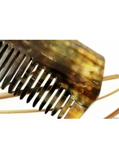 Hornkamm Massagekamm Naturalis 12 x 5 cm = Code D