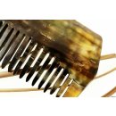 Hornkamm Massagekamm Naturalis 12 x 5 cm = Code D