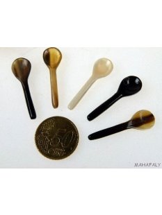 Salzl&ouml;ffel. Mini 4 oder 6 cm  1 St&uuml;ck Code X L&auml;nge 4 cm Laffe 1 cm (Fotos runde Schale)