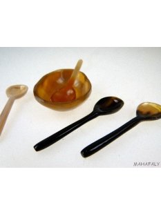 Salzl&ouml;ffel Mini 4 oder 6 cm  1 St&uuml;ck Code X L&auml;nge 6 cm Laffe 2 cm (Fotos ovale Schale)