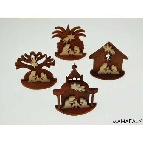 Kleinkrippe 5 cm Code B Motive im Mix, je nach Verf&uuml;gbarkeit(N04)