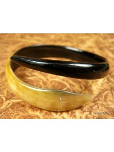 Horn Armreifen Schlange 10 bis 15  mm = Code A