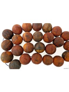 Hornperlen D:10 mm 50 St.dunkel+ hochpoliert