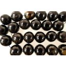 Hornperlen D:10 mm 50 St.hell geflammt+ hochpoliert