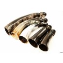 Horn Phallusskulptur und Dildo 24 bis 27 cm = Code F gl&auml;nzend poliert