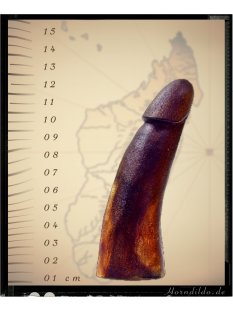 Horn Phallusskulptur und Dildo 12 bis 15 cm = Code B...