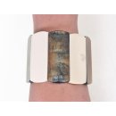 Horn Armband Hosijas antik/wei&szlig; 50 mm = Code E