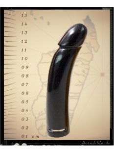 Horn Phallusskulptur und Dildo mit G&uuml;rtelschlitz 12...