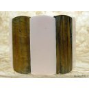 Horn Armband Hosijas hellbraun/wei&szlig; 50 mm = Code E