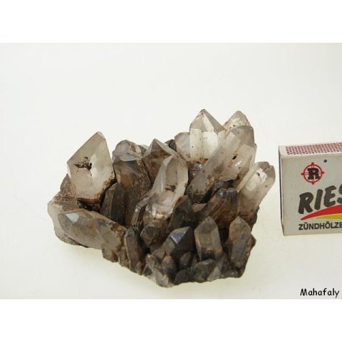 KS54 Bitumenquarz Bergkristall Stinkquarz 400 g