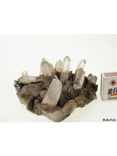 KS54 Bitumenquarz Bergkristall Stinkquarz 400 g