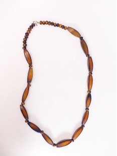 Hornkette Hantasoa braun gecremt 75 cm - 50% reduziert