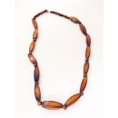 Hornkette Hantasoa braun gecremt 75 cm - 50% reduziert