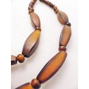 Hornkette Hantasoa braun gecremt 75 cm - 50% reduziert