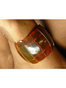 Horn Armband Hobea rot 80% reduziert 50 mm = Code C