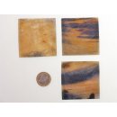 Hornplatten 60 mm quadratisch matt poliert