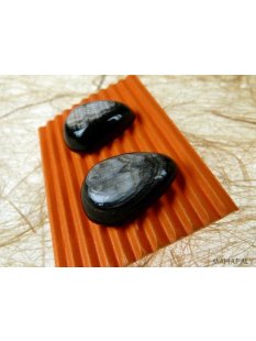 Ohrstecker. tropfenf&ouml;rmig gew&ouml;lbt 15 mm = Code...