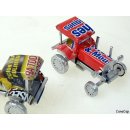 Magnetautos K&uuml;hlschrankmagnet Traktor Lanz Bulldog 6 cm = Code A