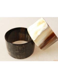 Horn Armreifen. geschlossen 50 mm = Code C 71 - 75 mm