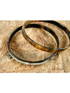 Horn Armreifen. geschlossen 3-5 mm = Code Y Mix alle Gr&ouml;&szlig;en (bei Abnahme mehrerer Reifen)