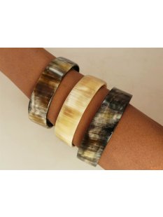 Horn Armreifen. geschlossen 20 mm = Code B Mix alle...
